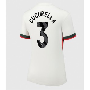 Chelsea Marc Cucurella #3 Udebanetrøje Dame 2025-26 Kortærmet